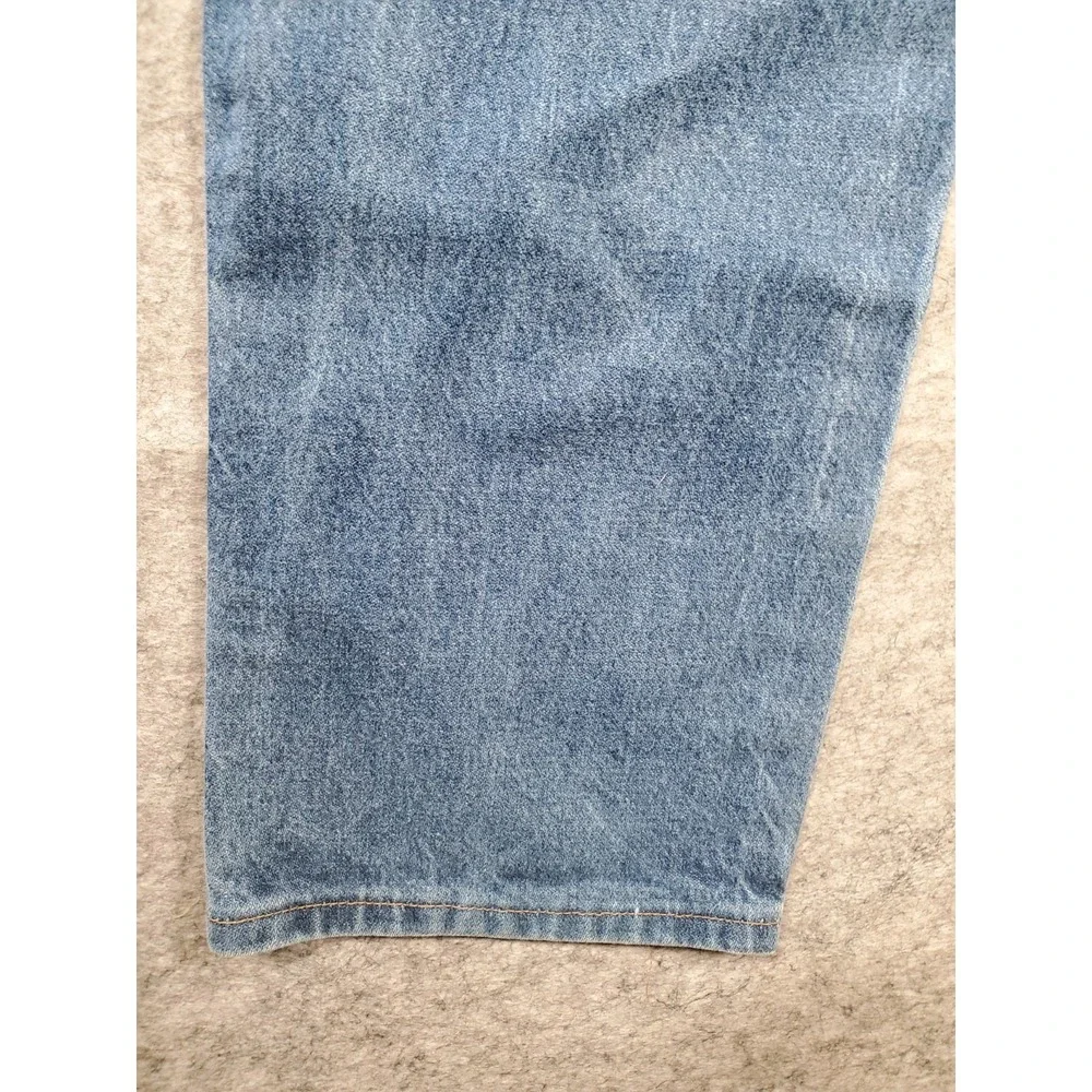 Wrangler Jeans Mens 35x34 Actual 33x33 Denim Western Cowboy Straight Leg 13MWZ
